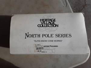 Heritage Village Collection North Pole Series