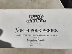 Heritage Village Collection North Pole Series