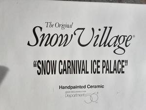 Heritage Village Collection North Pole Series