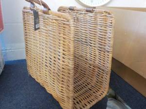 lot 30 image: Threshold Woven Log Holder...