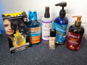 lot 72 image: DayQuil, Hair Products, and Makeup ...