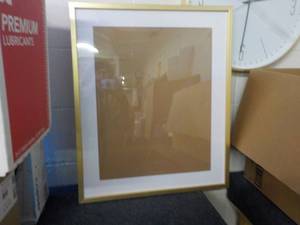 lot 73 image: Gold Frame with Mat 16 x 20...