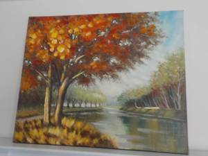 lot 50 image: Canvas Print 43 x 35...