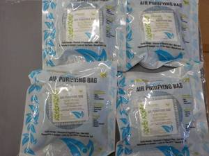 lot 140 image: Lot of 4 Invitamin Air Purifying Ba...