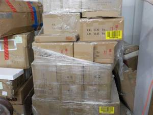 lot 144 image: Pallet of Lamp Parts and Shades...