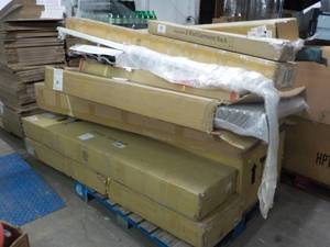 lot 152 image: Pallet of Pottery Barn Kids Furnitu...