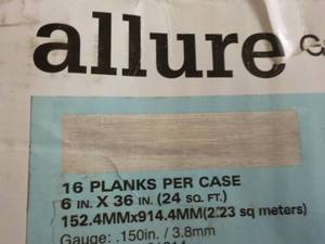 lot 159 image: 12 Cases Allure Grip Strip Flooring...