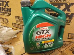 lot 183 image: 1 Gallon Castrol GTX High Milage SA...