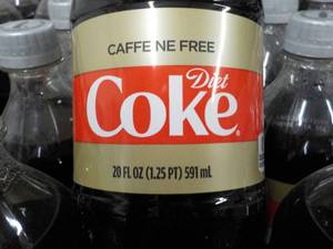 lot 223 image: 2 cases of 24 Bottles Caffeine Free...