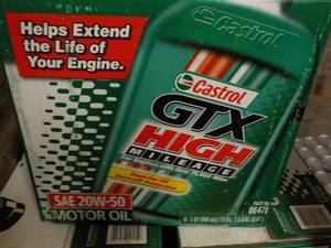 lot 238 image: 6 1qt Bottles Castrol GTX High Mila...