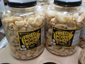 lot 254 image: 2 - 16 oz Fried Pork Rinds...