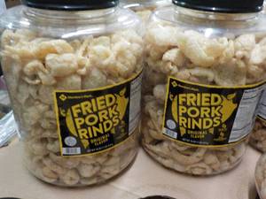 lot 256 image: 2 - 16 oz Fried Pork Rinds...