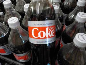 lot 257 image: 12 Pack 1.25 Liter Bottles Diet Cok...