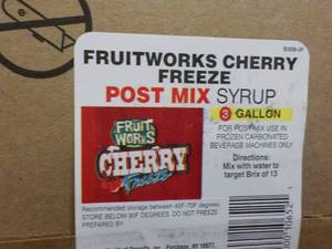 lot 271 image: 2 - 3 gallon Fruitworks Cherry Free...