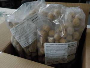 lot 280 image: 1 -5 lb. bag Frozen Fully Cooked Ch...