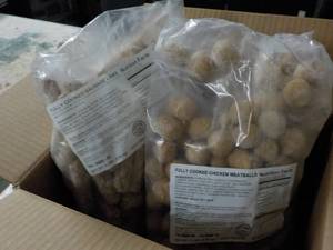 lot 281 image: 1 -5 lb. bag Frozen Fully Cooked Ch...