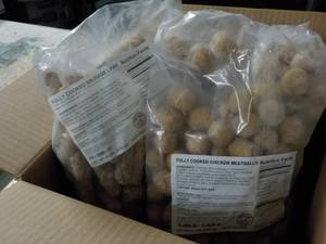 lot 282 image: 1 -5 lb. bag Frozen Fully Cooked Ch...