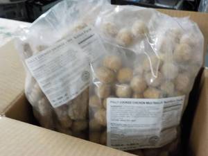 lot 287 image: 1 -5 lb. bag Frozen Fully Cooked Ch...