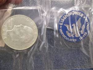 1971 Uncirculated Eisenhower dollar...