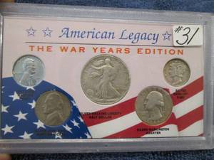 1940s Commemorative coin set...