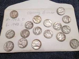 Mercury dimes...