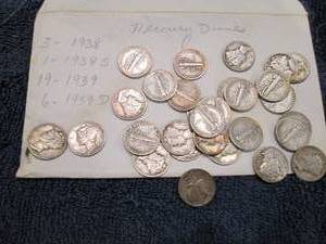 Mercury dimes...