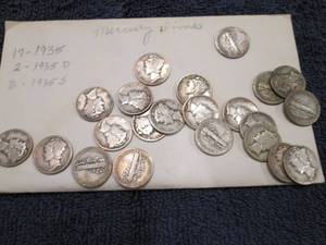 Mercury dimes...