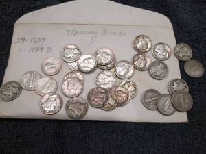 Mercury dimes...