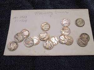 Mercury dimes...
