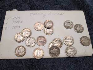 Mercury dimes...