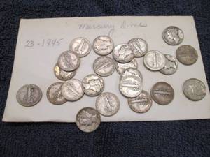 Mercury dimes...