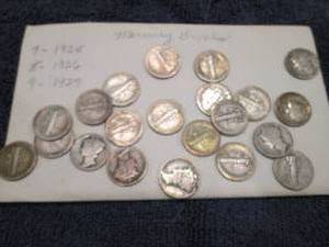 Mercury dimes...