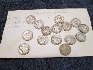 Mercury dimes...
