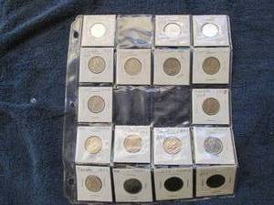 Page of Canadian Coins...