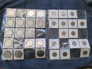 Page of Canadian Coins...