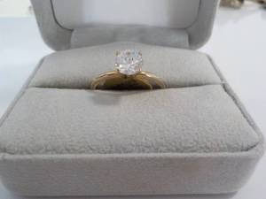 14 kt ring...