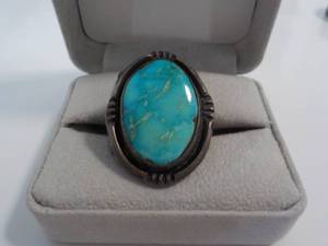 Turquoise ring...