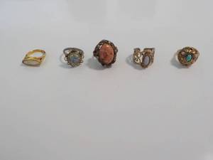 Costume jewelry rings...