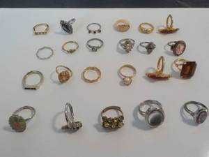 Costume jewelry rings...