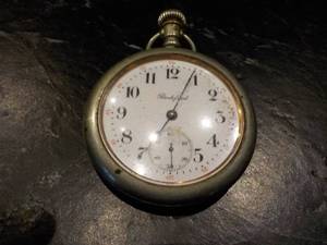 Rockford pocket watch and chain...