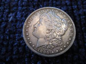 1896 Morgan Dollar...