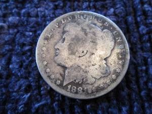 1881 O Morgan Dollar...