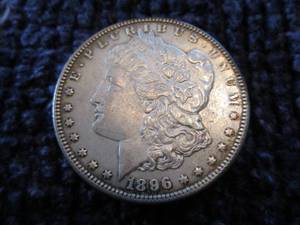 1896 Morgan Dollar...