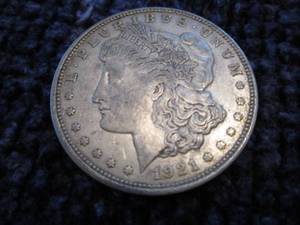 1921 D Morgan Dollar...