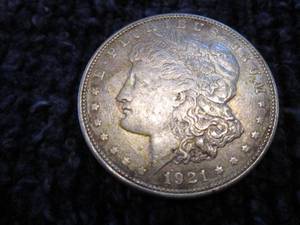 1921 Morgan Dollar...