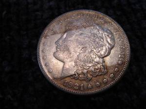 1921 S Morgan Dollar...