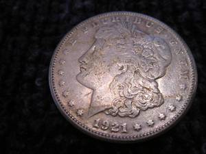 1921 S Morgan Dollar...