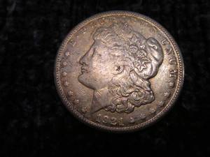 1921 S Morgan Dollar...