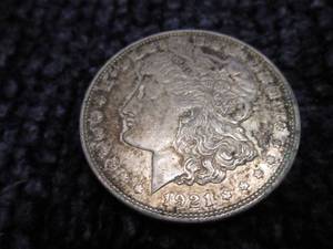 1921 D Morgan Dollar...