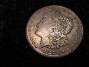 1921 S Morgan Dollar...